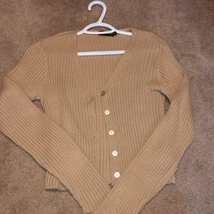 Beige cardigan